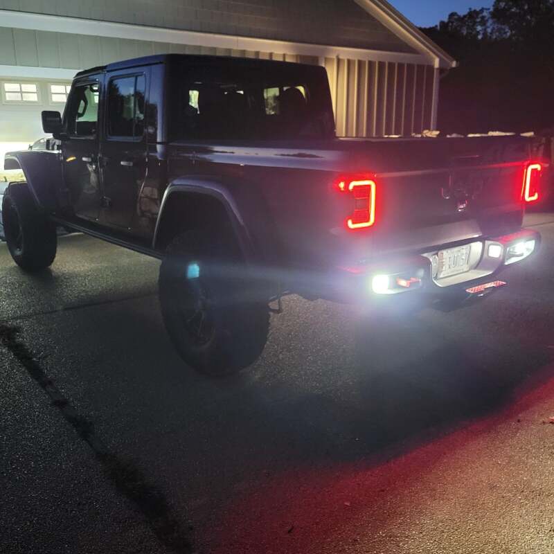 Oracle Jeep Gladiator JT Rear Bumper LED Reverse Lights w/ Plug & Play Harness - 6000K Tail Lights ORACLE Lighting