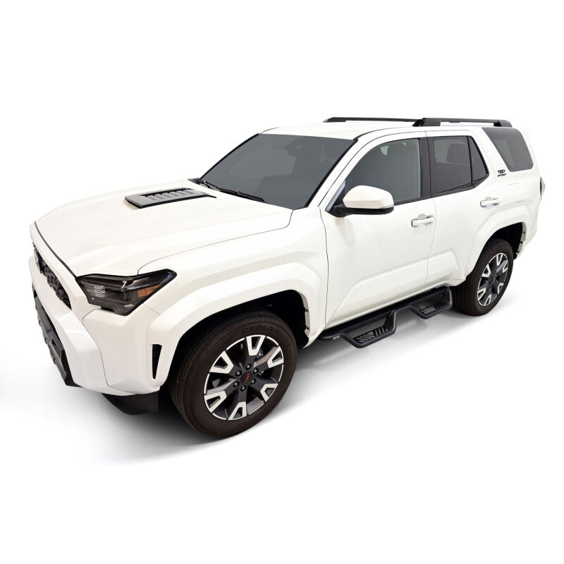 Westin 25-26 Toyota 4Runner Outlaw Drop Nerf Step Bars - Textured Black Nerf Bars Westin