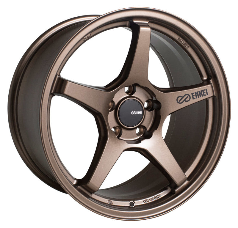 Enkei TS-5 17x8 5x100 45mm Offset 72.6mm Bore Bronze Wheels - Cast Enkei