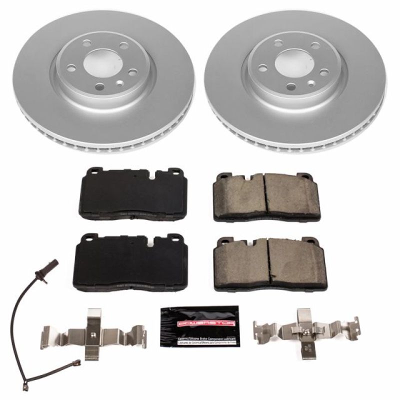 Power Stop 2013 Audi Q5 Front Z23 Evolution Sport Coated Brake Kit Brake Kits - Performance D&S PowerStop