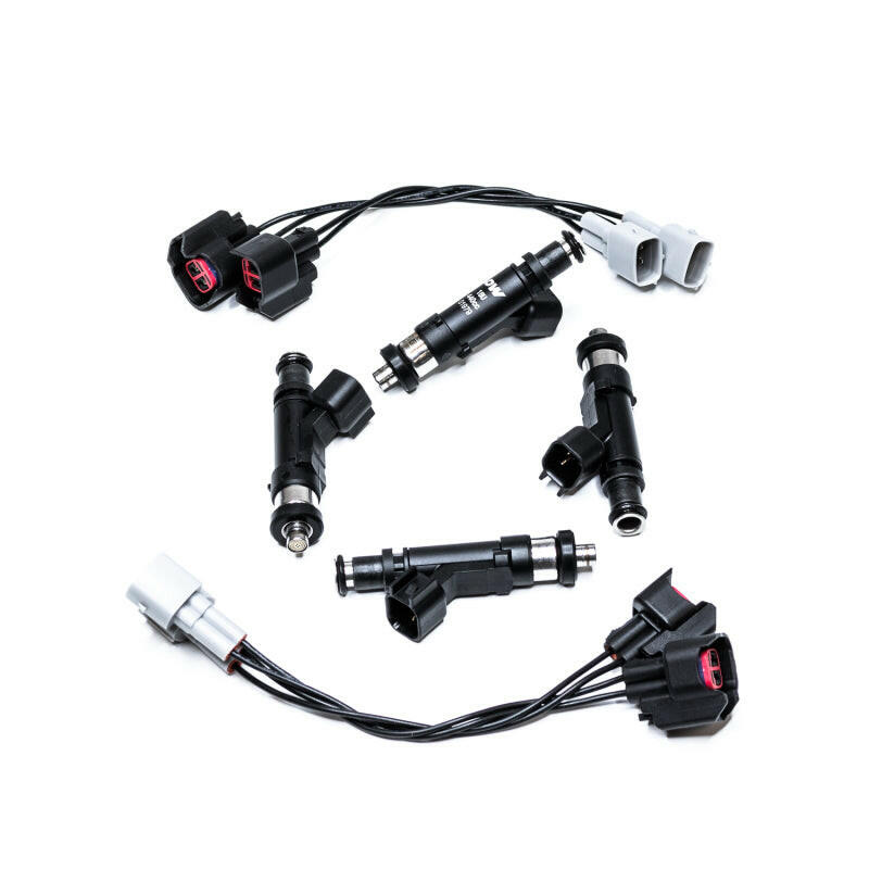 DeatschWerks 05+ Elise 1.8L / 00-05 Celica / 99-07 MR2 / 04-10 tC / 04-10 xA/xB 440CC Injectors Fuel Injector Sets - 4Cyl DeatschWerks