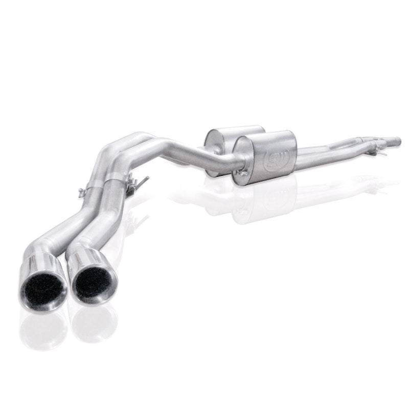 Stainless Works Chevy Silverado/GMC Sierra 2007-16 5.3L/6.2L Exhaust Y-Pipe Passenger Rear Tire Exit Catback Stainless Works