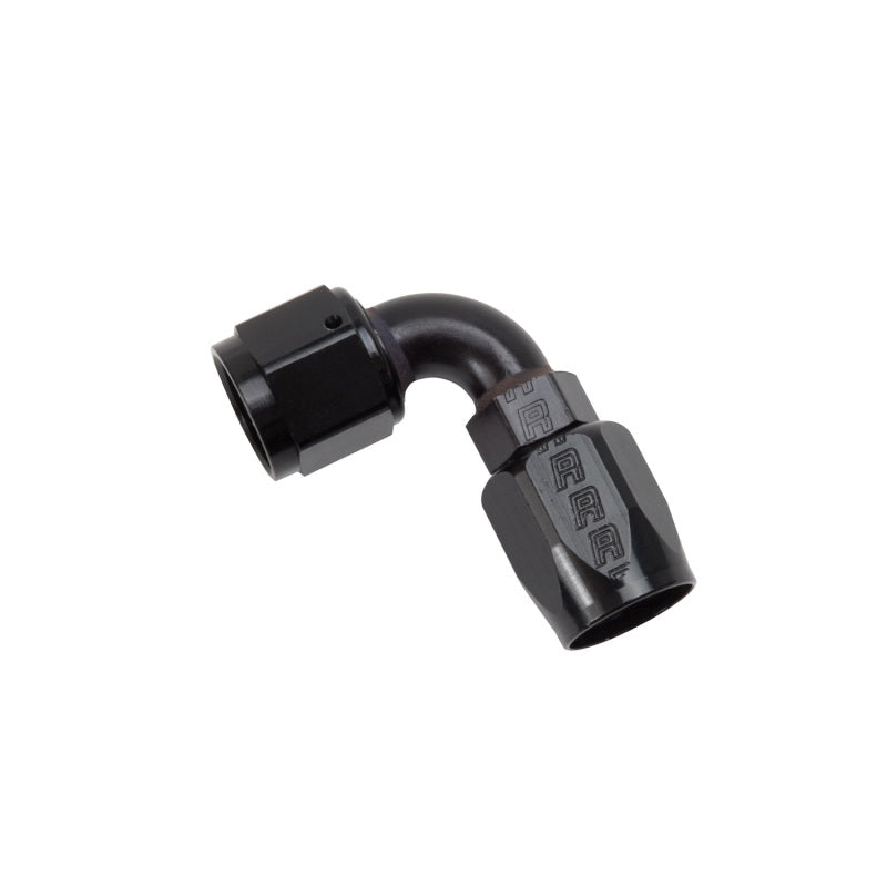 Russell Performance -8 AN Black 90 Degree Full Flow Hose End Fittings Russell