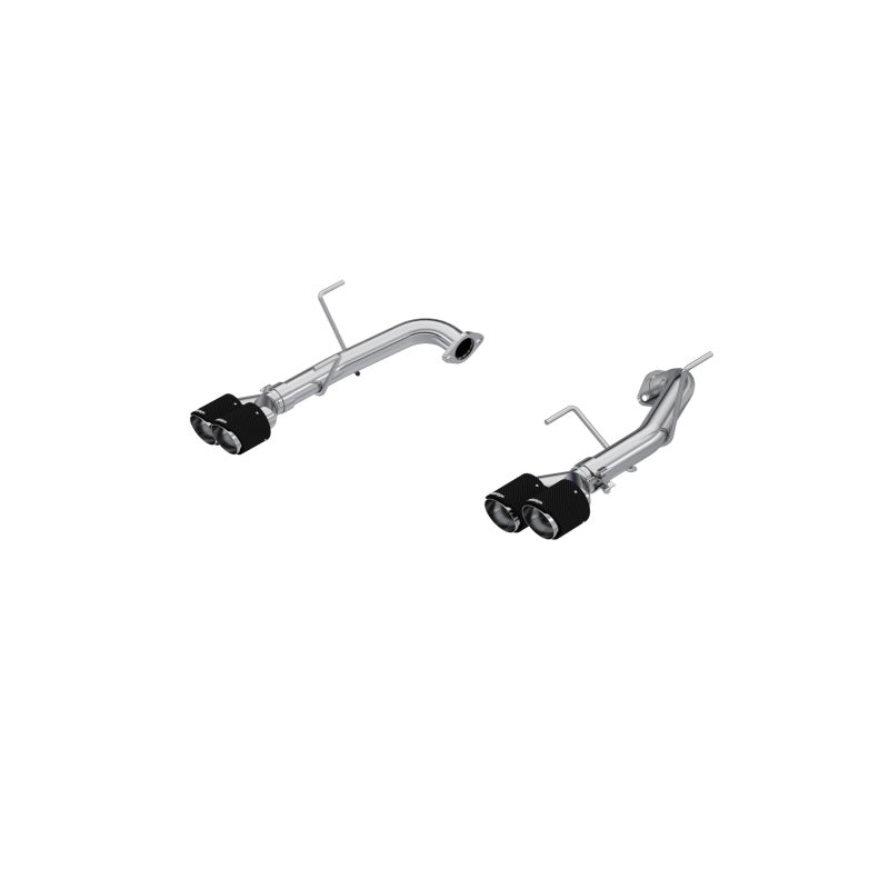 MBRP 2022 Subaru WRX 2.5in Dual Split Rear Exit w/ Quad CF Tips - T304 Axle Back MBRP