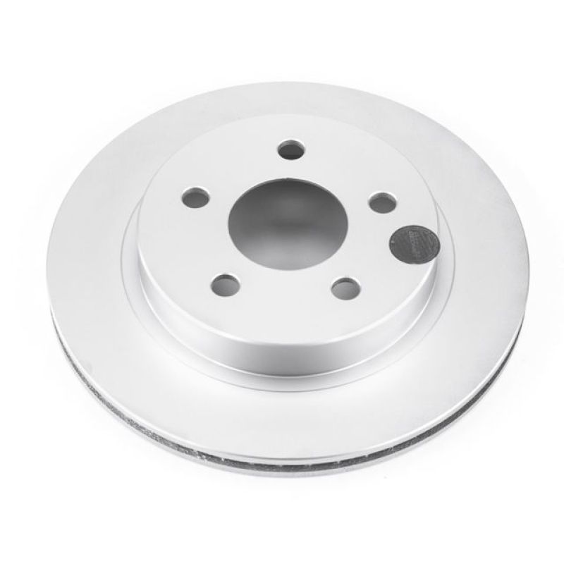 Power Stop 93-97 Chevrolet Camaro Rear Evolution Geomet Coated Rotor Brake Rotors - OE - Cryo PowerStop