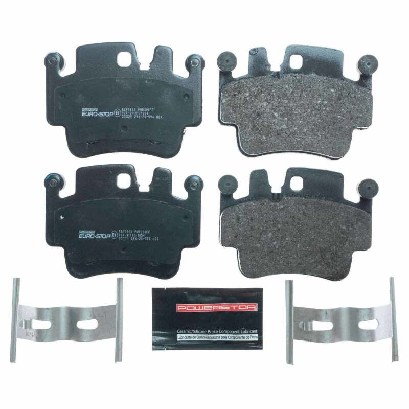 Power Stop 01-05 Porsche 911 Euro-Stop ECE-R90 Front or Rear Brake Pads Brake Pads - OE PowerStop