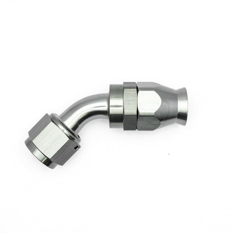 DeatschWerks 10AN Female Swivel 45-Degree Hose End PTFE (Incl. 1 Olive Insert) Fittings DeatschWerks