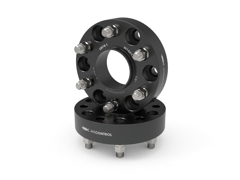 aFe CONTROL Wheel Spacers Chevrolet 1500 19-25 6x5.5mm CB 78.1mm 1-1/2 IN Thickness Wheel Spacers & Adapters aFe