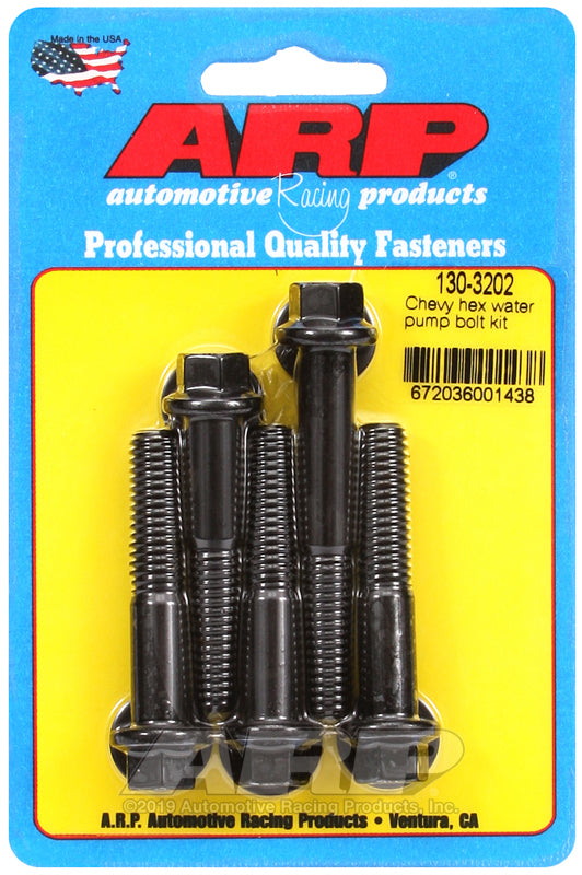 ARP SB/BB Chevy Water Pump Hex Bolt Kit Hardware Kits - Other ARP