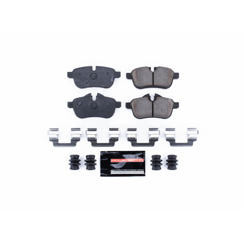 Power Stop 09-16 BMW Z4 Rear Z23 Evolution Sport Brake Pads w/Hardware Brake Pads - Performance PowerStop