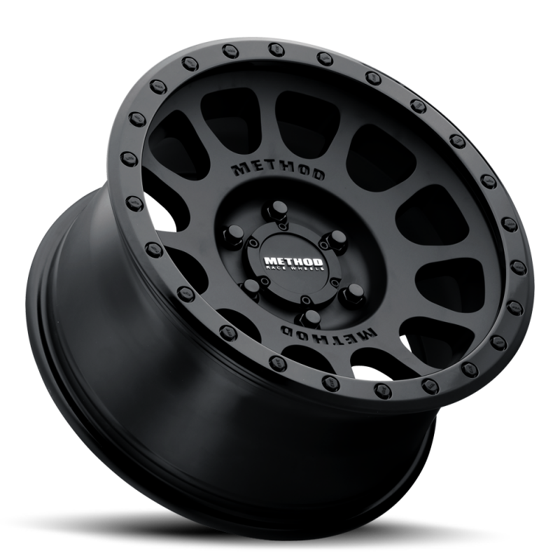 Method MR305 NV 20x9 18mm Offset 8x6.5 130.81mm CB Double Black Wheel Wheels - Cast Method Wheels