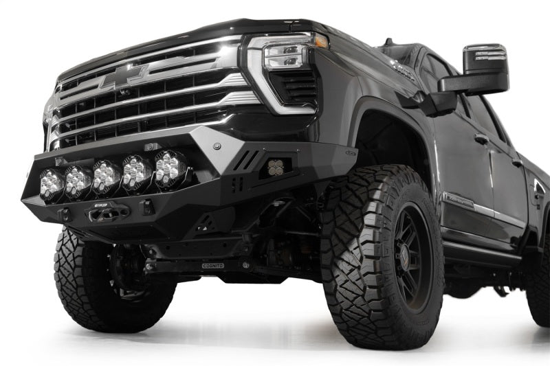 Addictive Desert Designs 2024+ Chevy Silverado 2500/3500 Bomber HD Front Bumper Bumpers - Steel Addictive Desert Designs