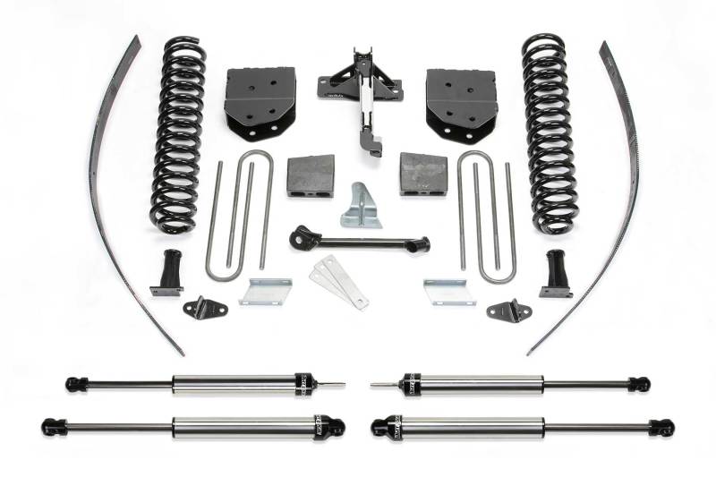 Fabtech 08-15 Ford F250 4WD w/Factory Overload 8in Basic Sys w/Dlss Shks Lift Kits Fabtech
