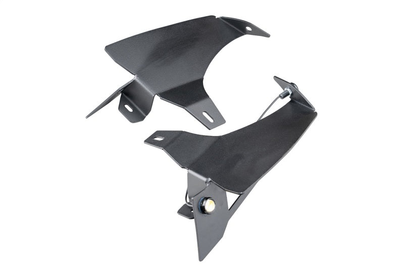Rugged Ridge Chop Brackets Front Fender 18-20 Jeep Wrangler JL/JT Non-Rubicon Fender Flares Rugged Ridge