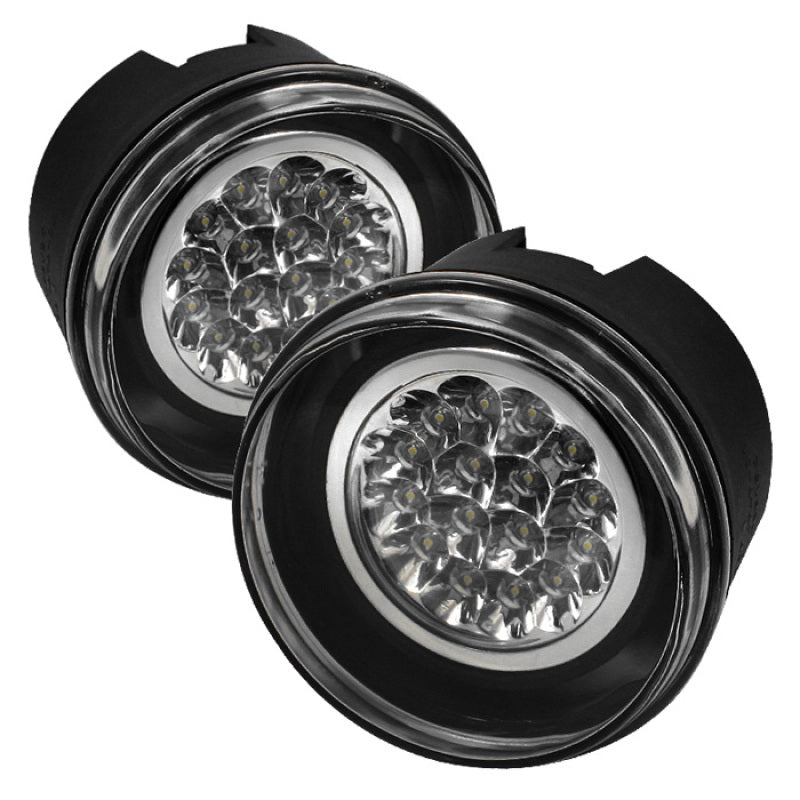 Spyder Jeep Grand Cherokee 05-09/Commander 06-08 LED Fog Lights w/Switch Clear FL-LED-JGC05-C Fog Lights SPYDER