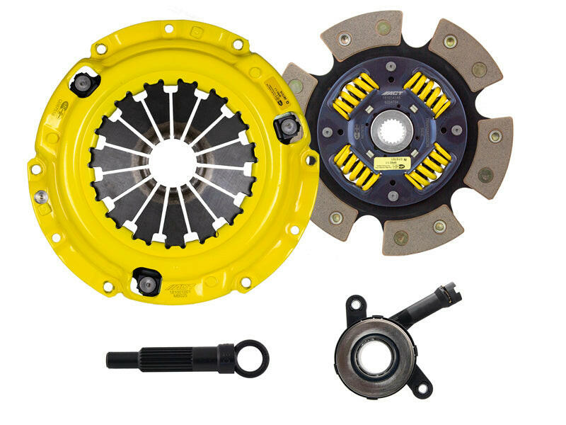 ACT 08-17 Mitsubishi Lancer GT / GTS HD/Race Sprung 6 Pad Clutch Kit Clutch Kits - Single ACT