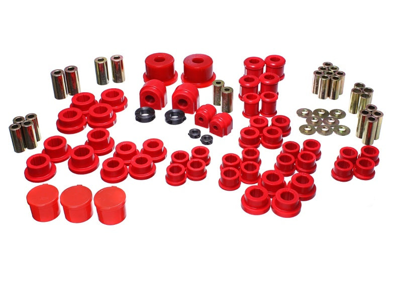 Energy Suspension 2016 Mazda Miata (ND) Red Hyper-flex Master Bushing Set Bushing Kits Energy Suspension
