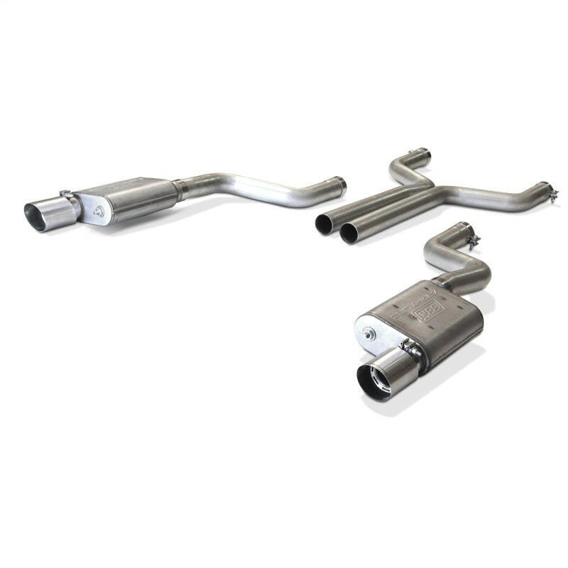 BBK 2015-16 Mustang GT Varitune Complete Cat Back Exhaust System (Includes Resonator Delete X-Pipe) Catback BBK