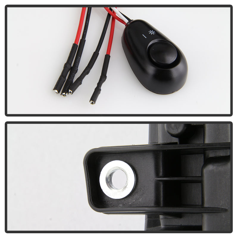 Spyder 16-18 Chevy Silverado 1500 OEM Style Full LED Fog Light w/Switch - Clear (FL-CSIL16-LED-C) Fog Lights SPYDER