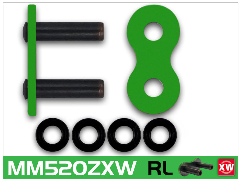 RK Chain MM520ZXW-RIVET - Green Chains RK Chain