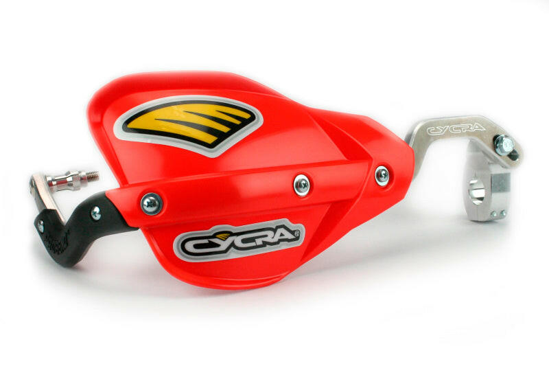 Cycra CRM Racer Pack 7/8 in. - Red Hand Guards Cycra