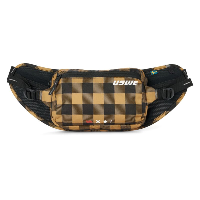 USWE Waist Hip Pack 2L - Flannel Bronze Bags - Luggage & Travel USWE