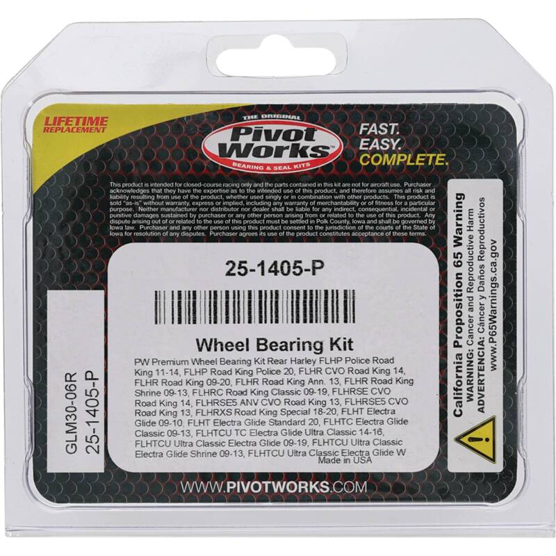 Pivot Works Premium Wheel Bearing Wheel Bearings Pivot Works