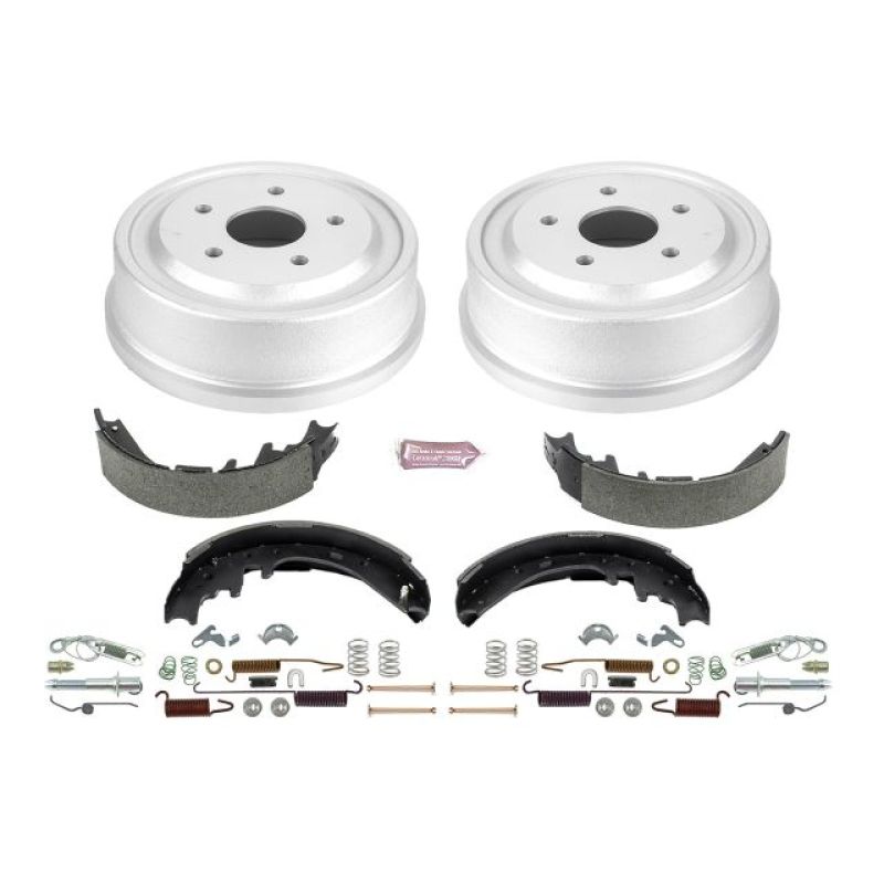 Power Stop 00-01 Dodge Ram 1500 Rear Autospecialty Drum Kit Brake Drums PowerStop
