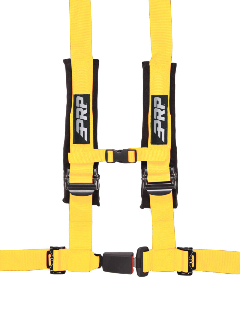 PRP 4.2 Harness- Yellow Seat Belts & Harnesses PRP Seats