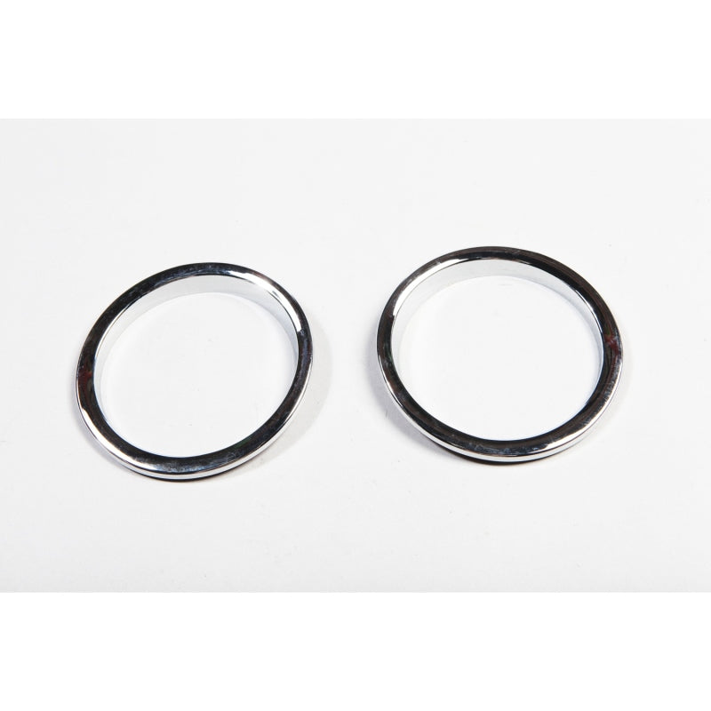 Rugged Ridge Turn Signal Bezel Trim Chrome 07-18 Jeep Wrangler JK Light Mounts Rugged Ridge