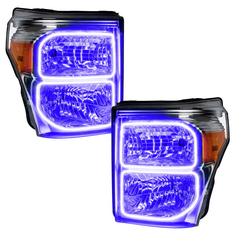 Oracle 11-16 Ford F250/350 LED HL - ColorSHIFT w/ BC1 Controller Headlights ORACLE Lighting