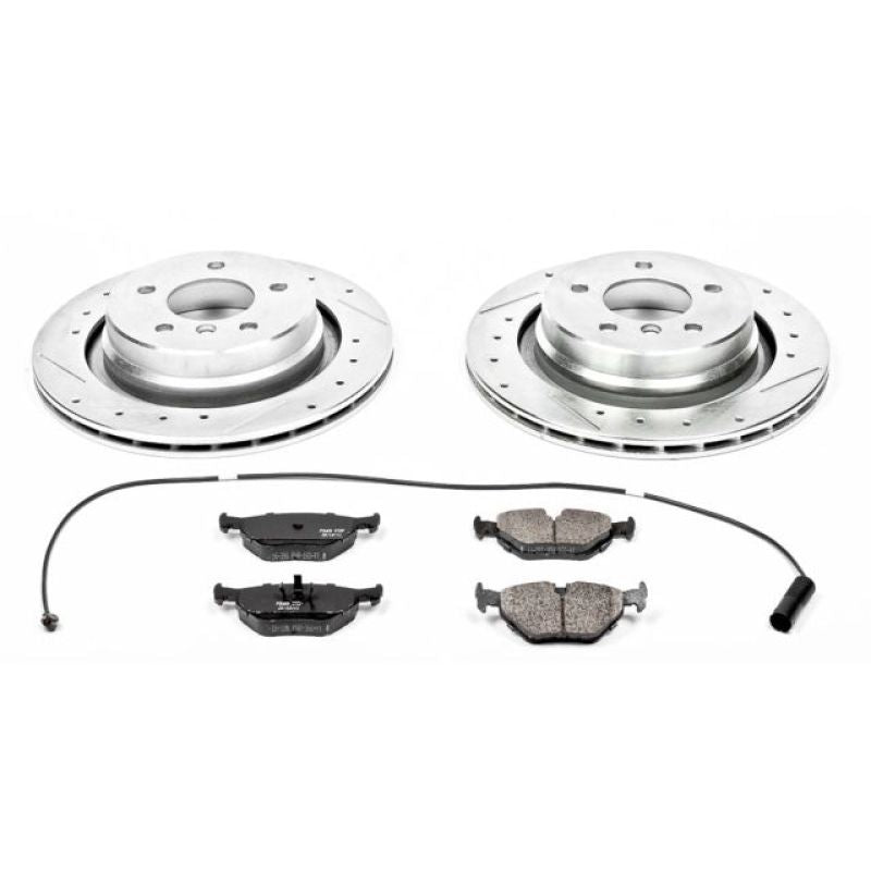Power Stop 98-02 BMW Z3 Rear Z23 Evolution Sport Brake Kit Brake Kits - Performance D&S PowerStop