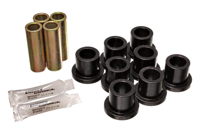 Energy Suspension Ford F-250 / F-350 Black Rear Leaf Spring Bushing Set Bushing Kits Energy Suspension