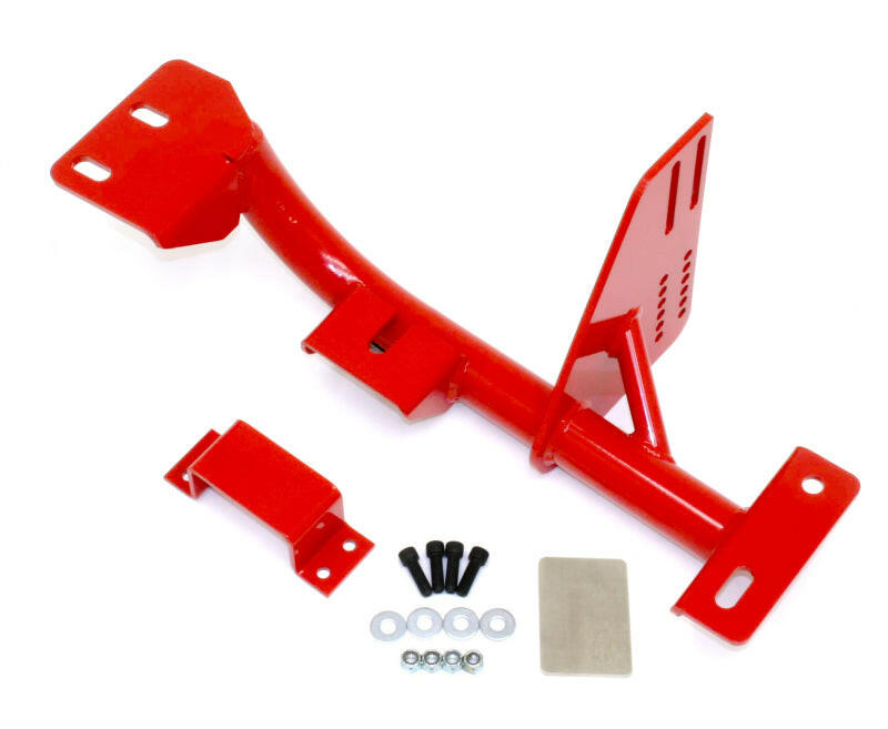 BMR 98-02 4th Gen F-Body Torque Arm Relocation Crossmember 4L60E LS1 - Red Crossmembers BMR Suspension
