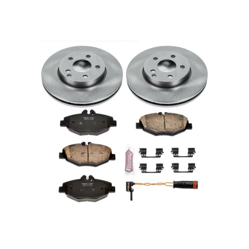 Power Stop 2006 Mercedes-Benz E320 Front Autospecialty Brake Kit Brake Kits - OE PowerStop