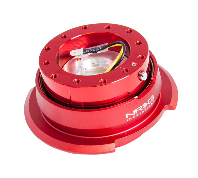 NRG Quick Release Kit Gen 2.8 - Red / Red Ring Quick Release Adapters NRG