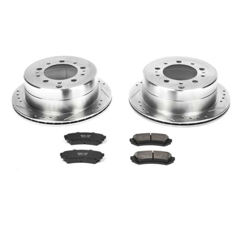 Power Stop 98-07 Lexus LX470 Rear Z23 Evolution Sport Brake Kit Brake Kits - Performance D&S PowerStop