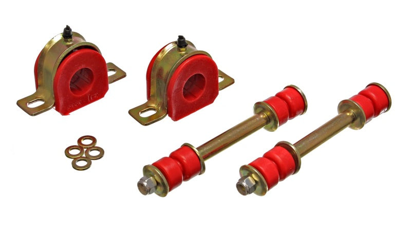 Energy Suspension 82-04 GM Blazer / S-10/15 Pickup Red Front Sway Bar Bushing Set (End Links Inc) Bushing Kits Energy Suspension