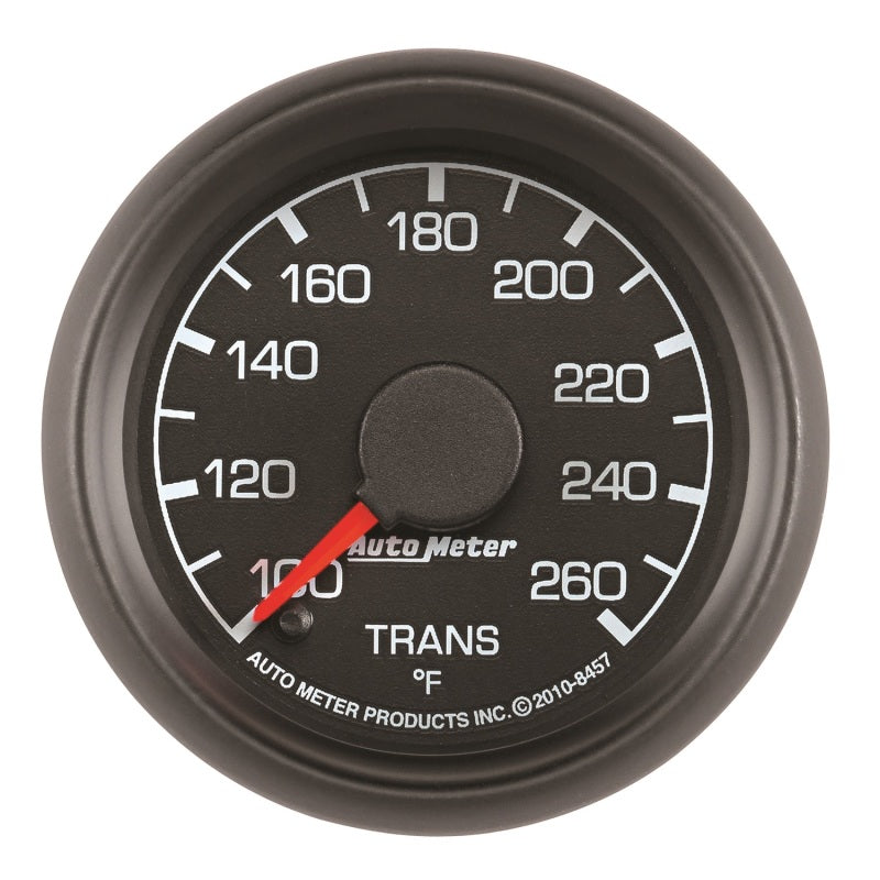 Autometer Factory Match Ford 52.4mm Full Sweep Electronic 100-260 Deg F Transmission Temp Gauge Gauges AutoMeter