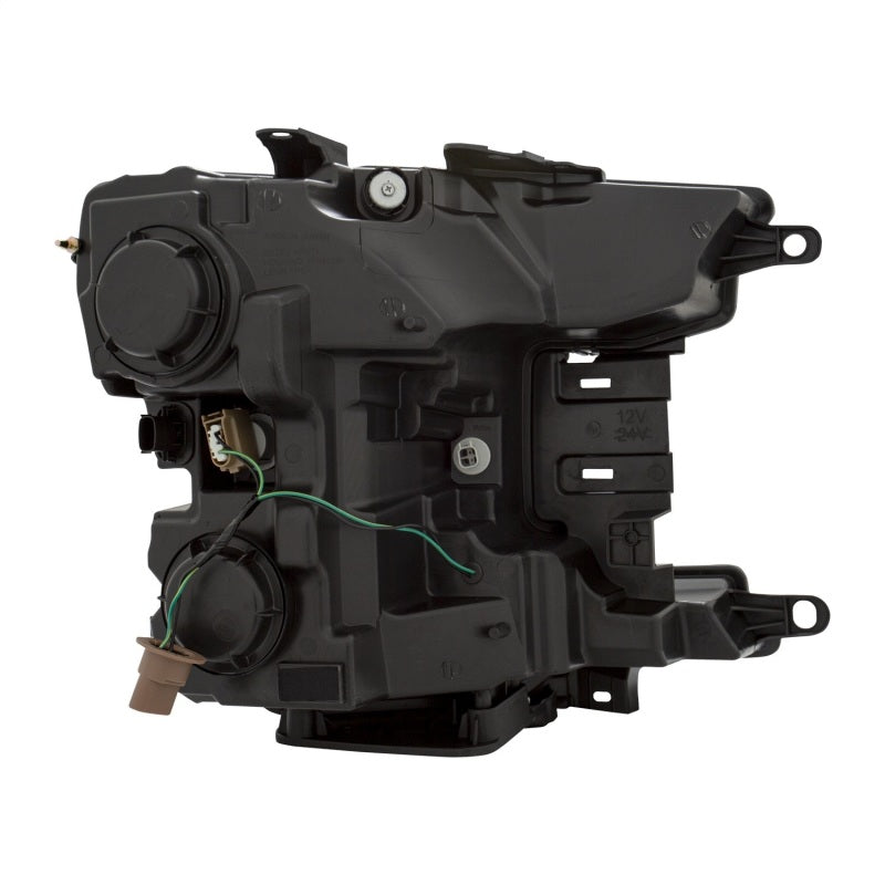 ANZO 18-19 Ford F-150 Projector Headlights w/Plank Style Switchback Chrome w/Amber Headlights ANZO