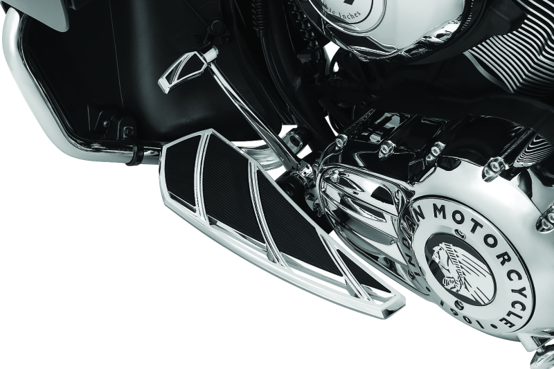 Kuryakyn Phantom Floorboards for Indian Chrome Footpegs Kuryakyn