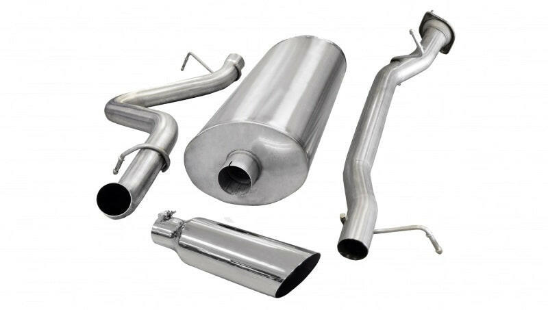 Corsa/dB 07-10 Chevrolet Silverado Ext. Cab/Long Bed 2500 6.0L V8 Polished Sport Cat-Back Exhaust Catback CORSA Performance