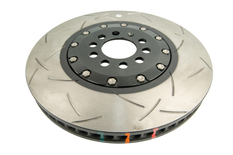 DBA 04-06 Audi TT Quattro 3.2L Front 5000 Series Slotted Rotor w/Black Hat Brake Rotors - 2 Piece DBA