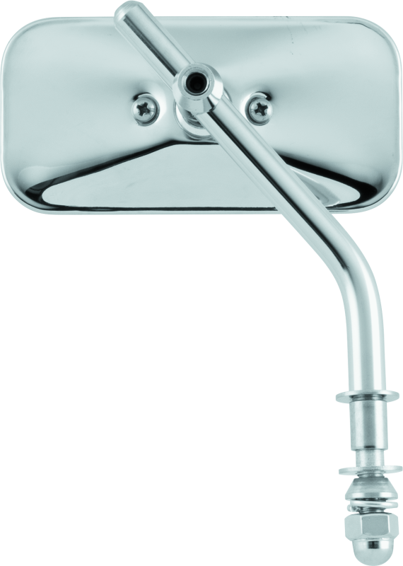 Bikers Choice 65-Up Chrome Stamped Mirror 2 X 4 1/2 Inch Ea Side Mirrors Bikers Choice