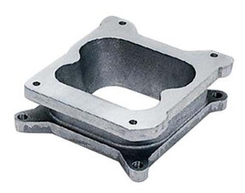 Moroso Quadrajet to 4150/4160 Carburetor Adapter - 2in - Cast Aluminum Fittings Moroso