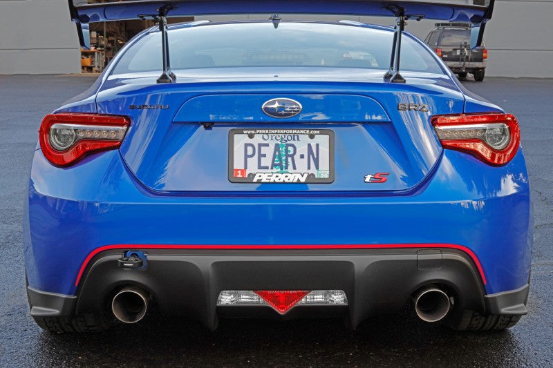 PERRIN 13-25 Subaru BRZ / 13-20 Scion FRS & Toyota 86 / 22-25 GR86 Tow Hook Kit (Rear) - Black Tow Hooks Perrin Performance