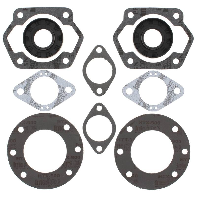 Vertex Gaskets 73-74 Ski-Doo TNT 400 FA 396 Complete Gasket Kit w/ Oil Seals Engine Hardware Vertex Pistons