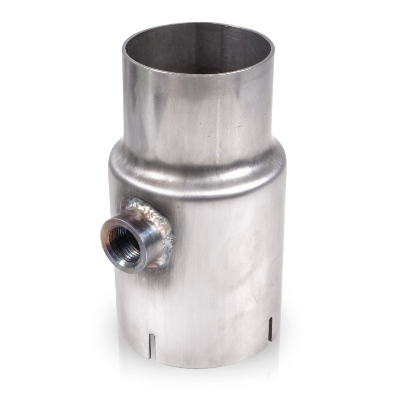 Stainless Works Tubing Transition with O2 Bung Steel Tubing Stainless Works