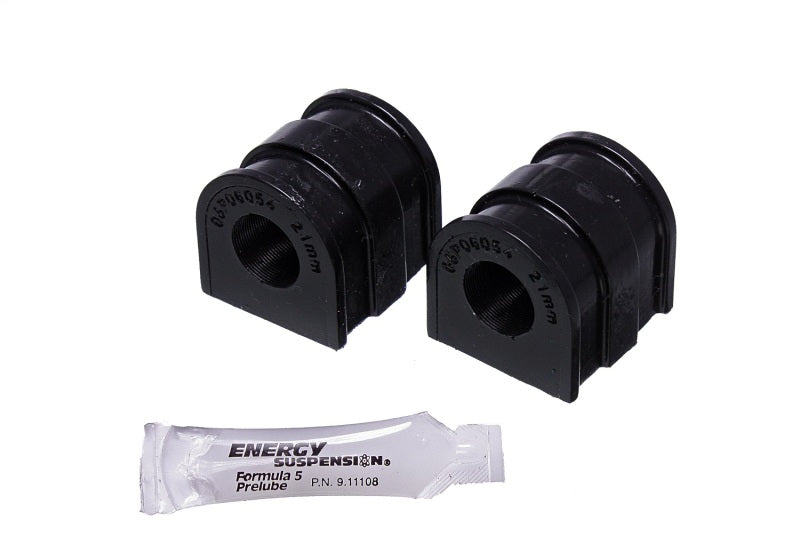 Energy Suspension 06-12 VW GTI / 10-14 VW Golf (Base) Black 21.7mm Rear Sway Bar Bushing Set Bushing Kits Energy Suspension