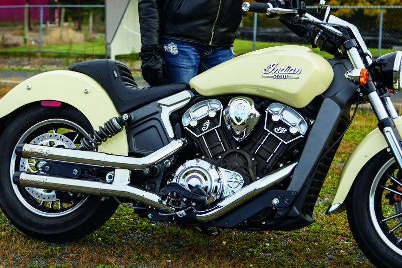 Kuryakyn Mid Controls 15 and Up Scout Models Excluding Bobbers Black Footpegs Kuryakyn